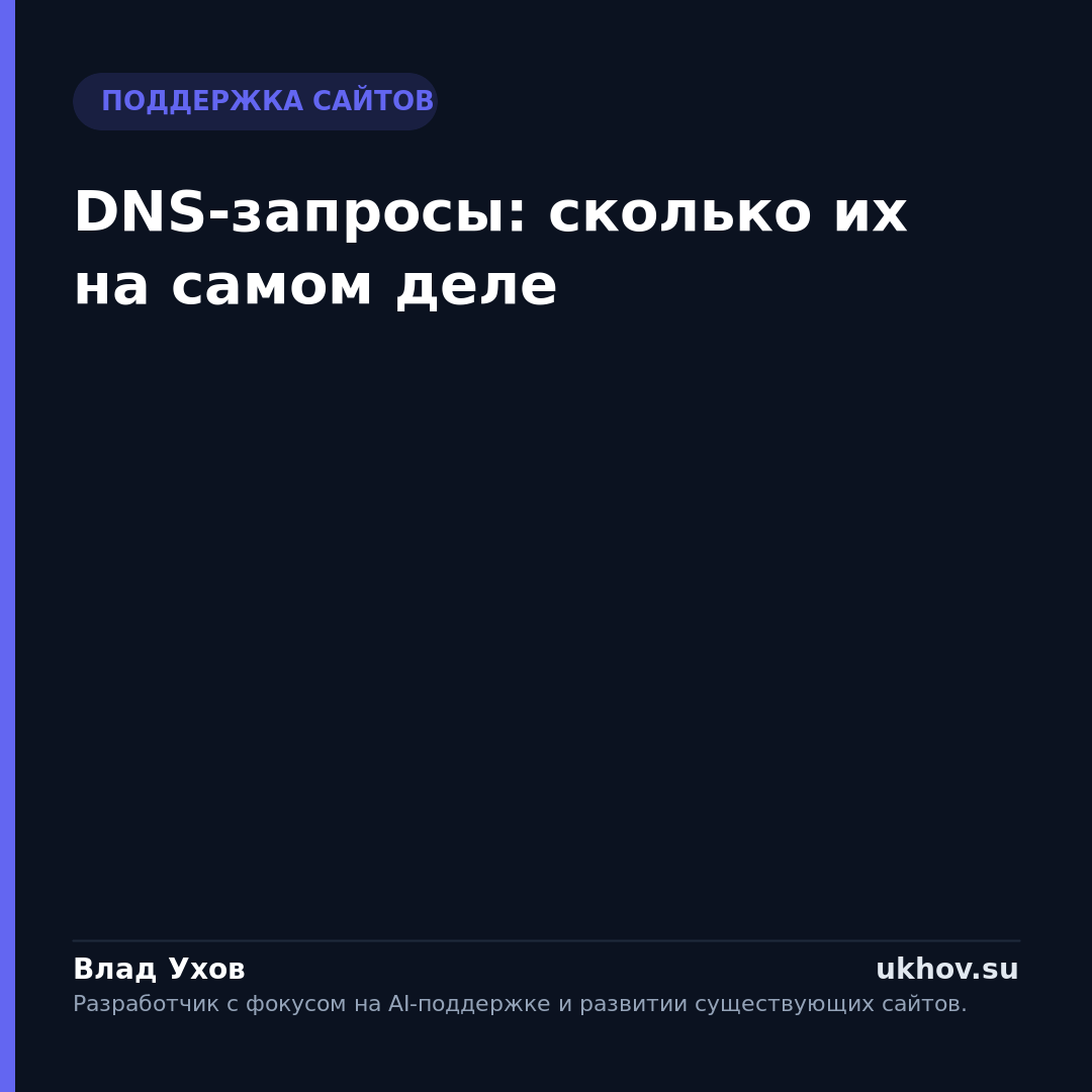 DNS-запросы: сколько их на самом деле